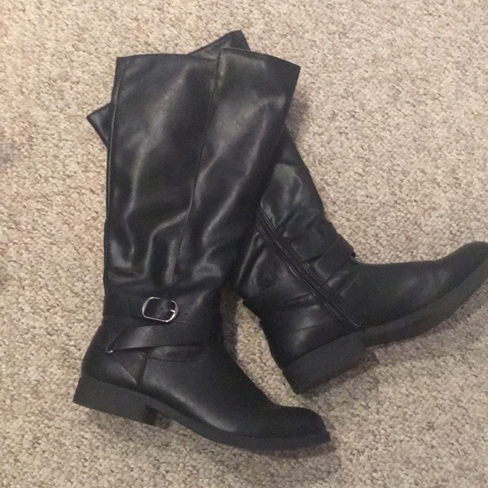 Black Riding Boots